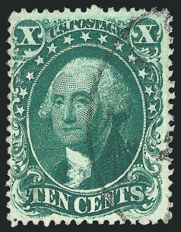 Costs of US Stamps Scott Catalogue # 31: 10c 1857 Washington. Robert Siegel Auction Galleries, Sep 2010, Sale 993, Lot 324