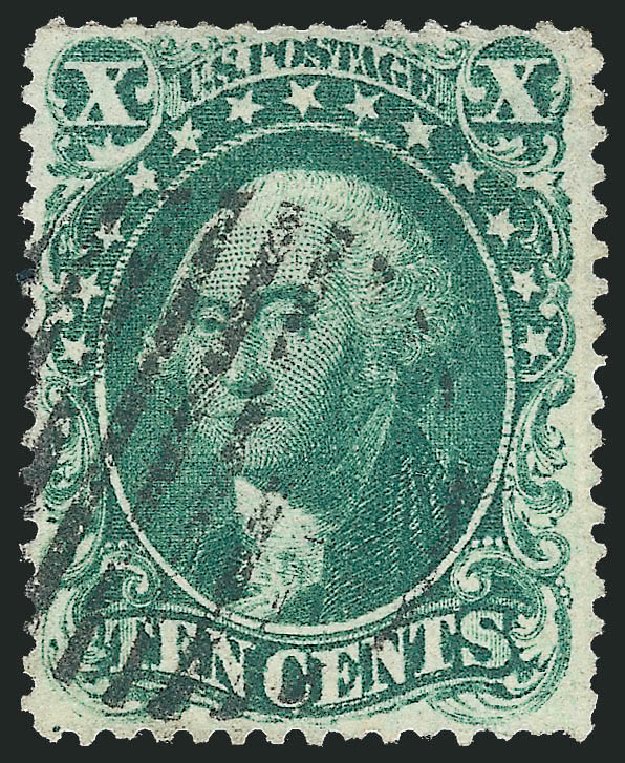 Prices of US Stamp Scott Cat. # 31 - 10c 1857 Washington. Robert Siegel Auction Galleries, Oct 2011, Sale 1014, Lot 1105