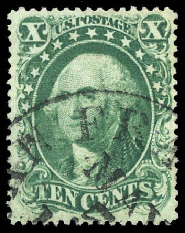Value of US Stamps Scott # 31: 10c 1857 Washington. Matthew Bennett International, Mar 2011, Sale 336, Lot 1132