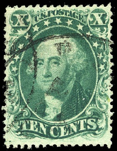 US Stamps Price Scott Catalog #31 - 10c 1857 Washington. Matthew Bennett International, May 2014, Sale 350, Lot 72