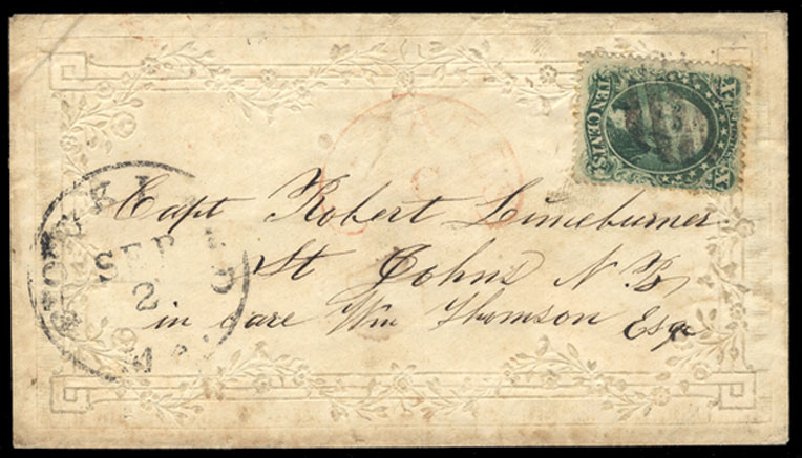 US Stamps Price Scott Cat. 31 - 1857 10c Washington. Cherrystone Auctions, Jan 2009, Sale 200901, Lot 56