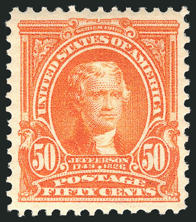 Price of US Stamps Scott Catalog #310: 1903 50c Jefferson. Robert Siegel Auction Galleries, Jun 2010, Sale 992, Lot 2398