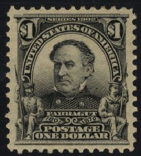 Costs of US Stamp Scott Catalogue # 311 - 1903 US$1.00 Farragut. Cherrystone Auctions, Mar 2008, Sale 200803, Lot 243