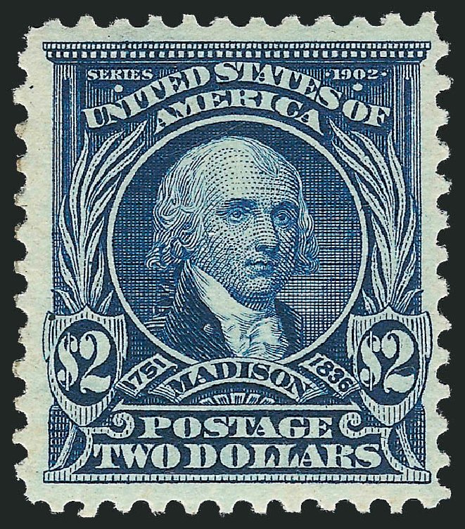 Price of US Stamp Scott Catalogue # 312: 1903 US$2.00 Madison. Robert Siegel Auction Galleries, Jun 2011, Sale 1011, Lot 677