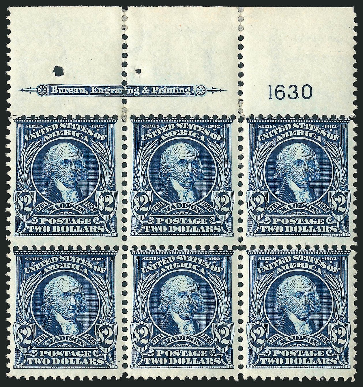 Prices of US Stamp Scott Cat. #312 - 1903 US$2.00 Madison. Robert Siegel Auction Galleries, Apr 2009, Sale 971, Lot 1377