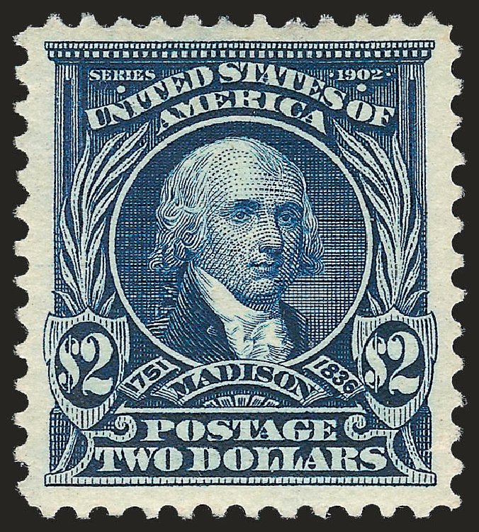 Price of US Stamp Scott Catalog 312 - US$2.00 1903 Madison. Robert Siegel Auction Galleries, Apr 2010, Sale 984, Lot 757