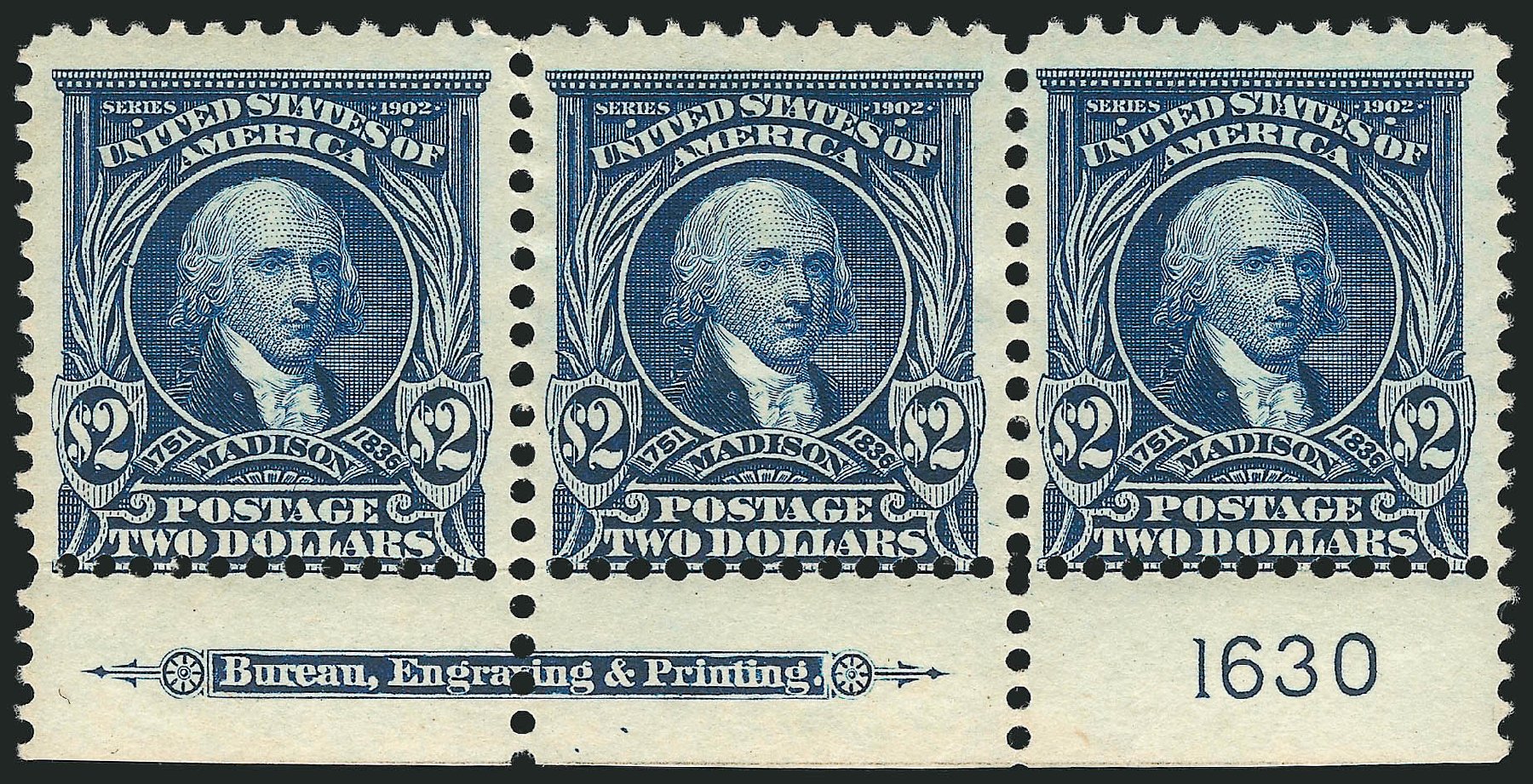 US Stamps Price Scott Catalogue # 312 - US$2.00 1903 Madison. Robert Siegel Auction Galleries, Apr 2014, Sale 1068, Lot 228