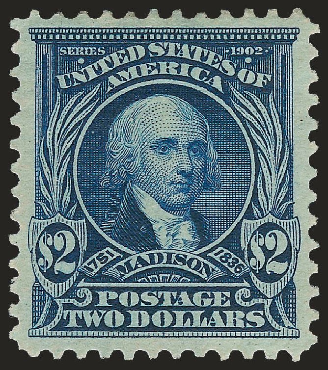 US Stamp Prices Scott Cat. # 312: US$2.00 1903 Madison. Robert Siegel Auction Galleries, Jun 2009, Sale 975, Lot 1678