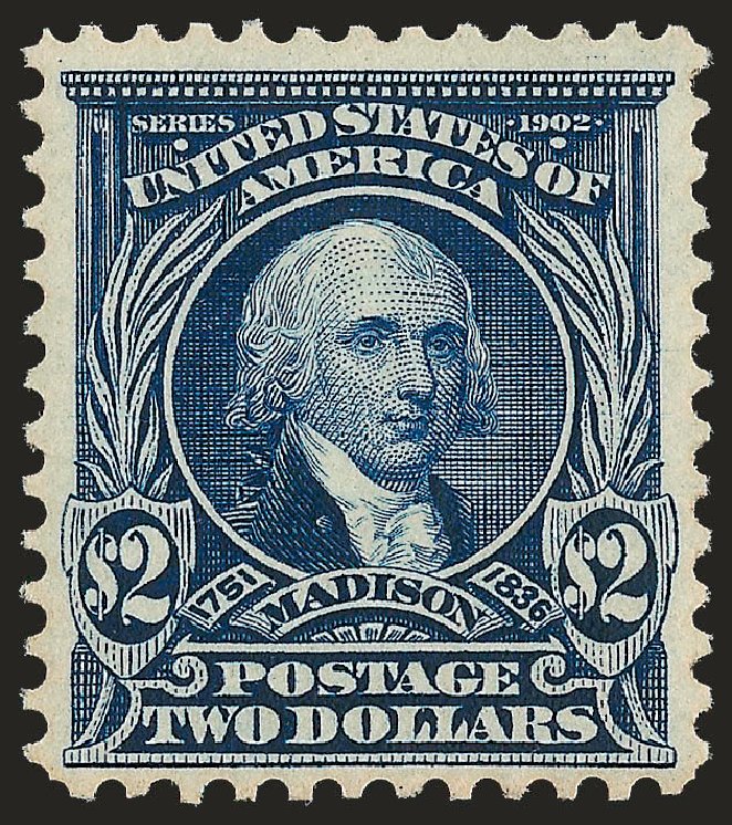 Cost of US Stamps Scott 312 - US$2.00 1903 Madison. Robert Siegel Auction Galleries, Dec 2009, Sale 982, Lot 5698