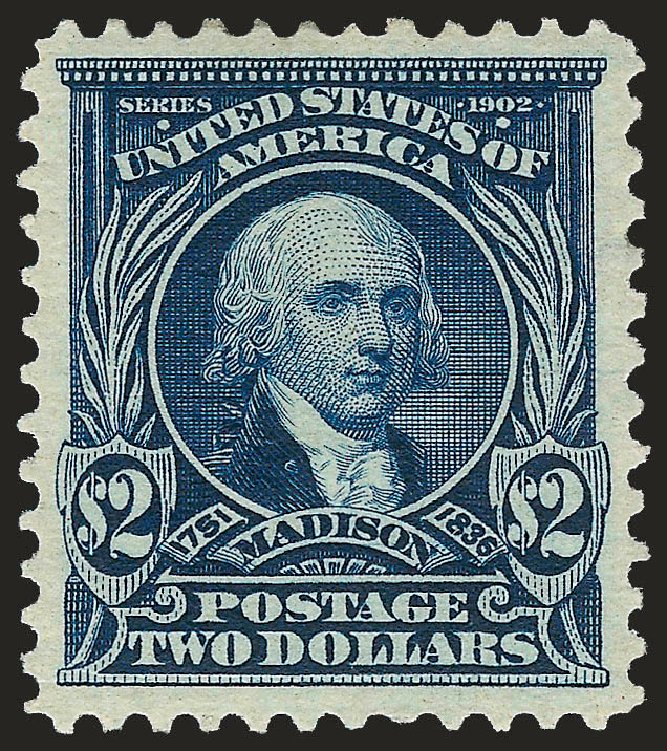 Prices of US Stamps Scott 312: 1903 US$2.00 Madison. Robert Siegel Auction Galleries, Dec 2009, Sale 982, Lot 5699