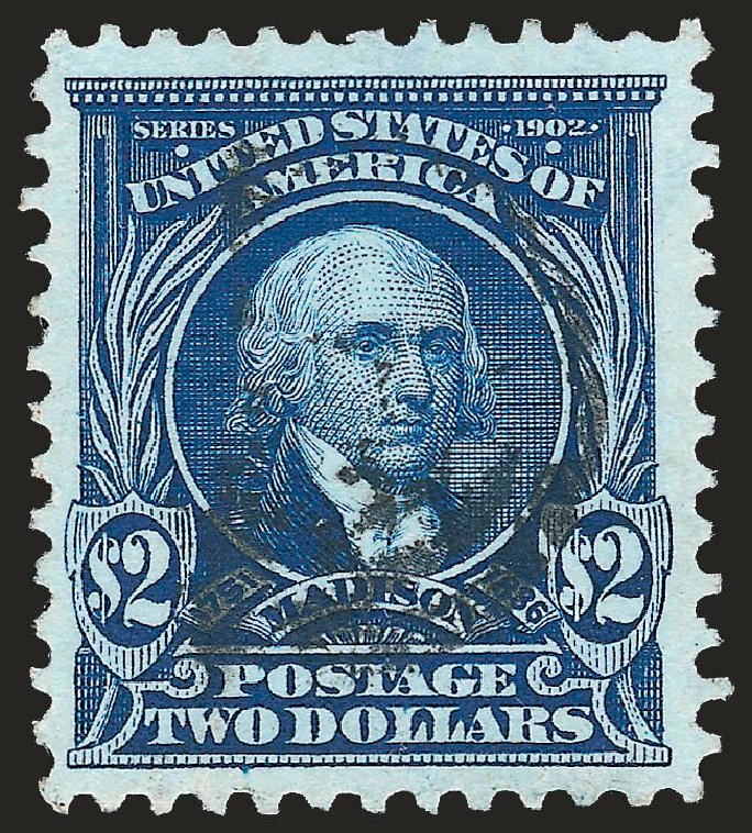Cost of US Stamps Scott Catalogue 312 - US$2.00 1903 Madison. Robert Siegel Auction Galleries, Jun 2009, Sale 975, Lot 1680