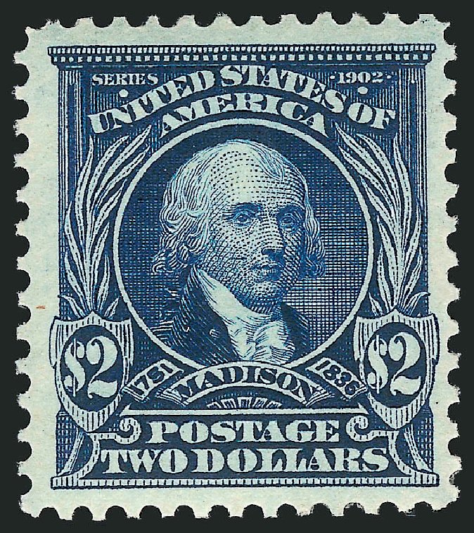 Cost of US Stamp Scott #312 - 1903 US$2.00 Madison. Robert Siegel Auction Galleries, Mar 2014, Sale 1067, Lot 1371