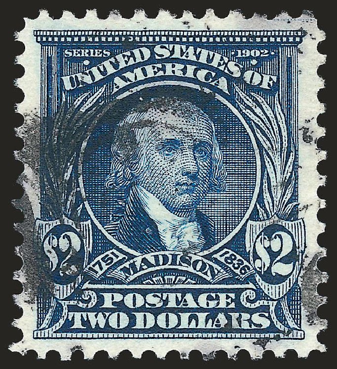 US Stamps Prices Scott Catalogue # 312: 1903 US$2.00 Madison. Robert Siegel Auction Galleries, Apr 2010, Sale 984, Lot 761