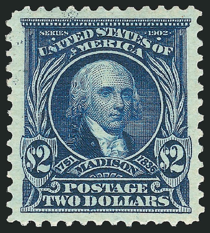 US Stamp Price Scott Catalog #312 - 1903 US$2.00 Madison. Robert Siegel Auction Galleries, Mar 2012, Sale 1019, Lot 694
