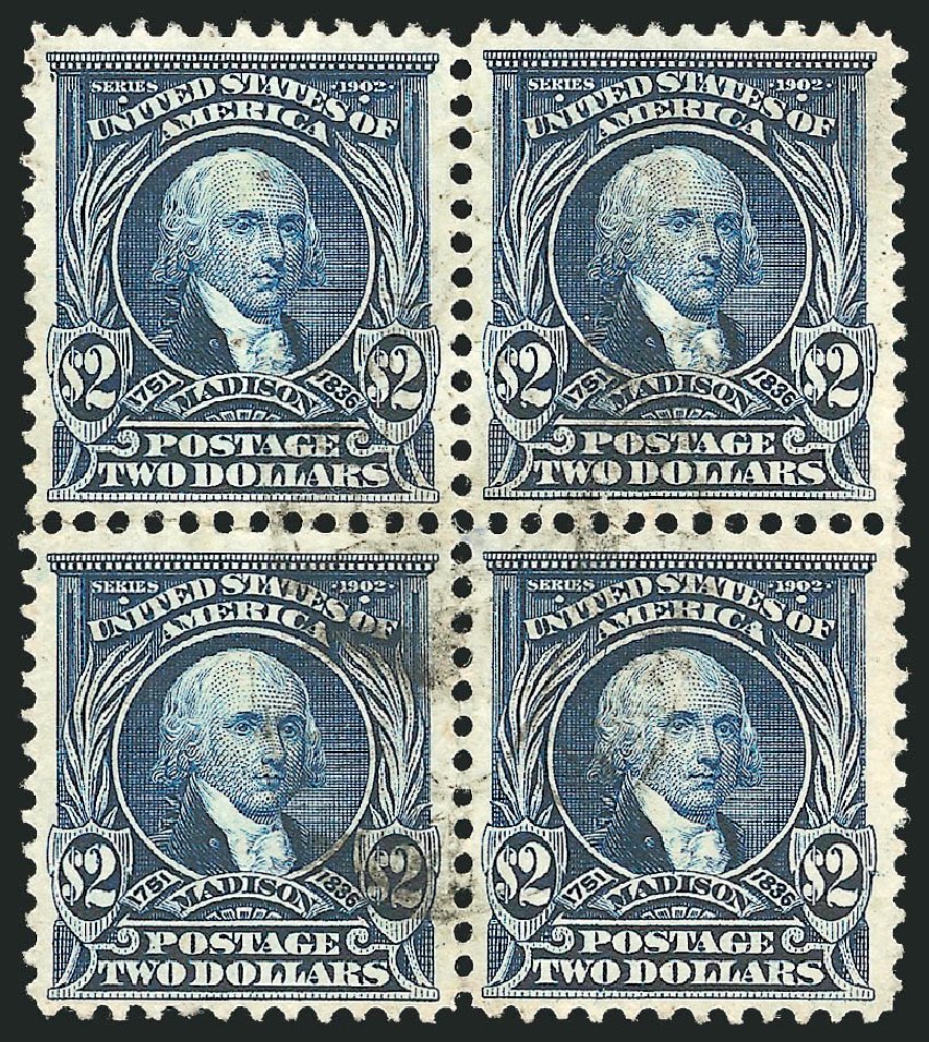 US Stamp Values Scott 312: 1903 US$2.00 Madison. Robert Siegel Auction Galleries, Feb 2015, Sale 1093, Lot 34