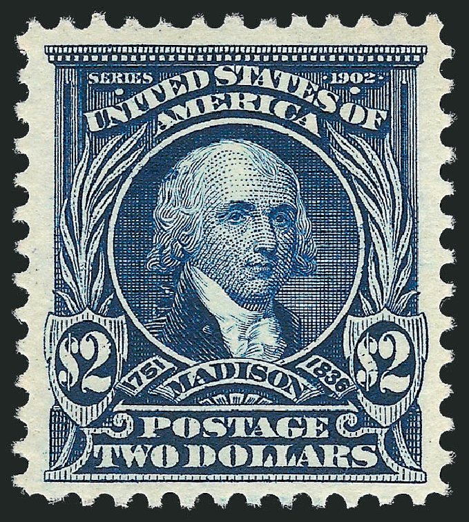 US Stamp Prices Scott Cat. # 312: US$2.00 1903 Madison. Robert Siegel Auction Galleries, Sep 2009, Sale 976, Lot 1884