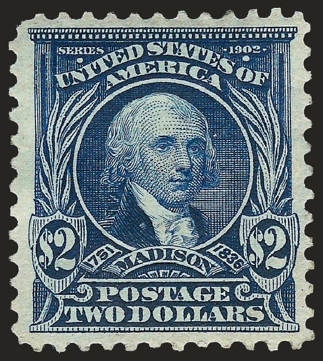 Value of US Stamp Scott 312 - US$2.00 1903 Madison. Robert Siegel Auction Galleries, Jun 2010, Sale 992, Lot 2404