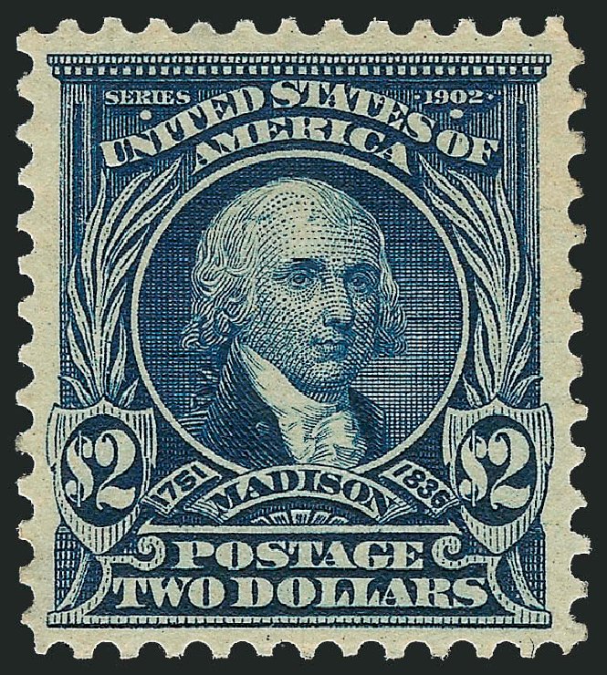 Prices of US Stamp Scott Cat. 312 - US$2.00 1903 Madison. Robert Siegel Auction Galleries, Jun 2011, Sale 1011, Lot 675