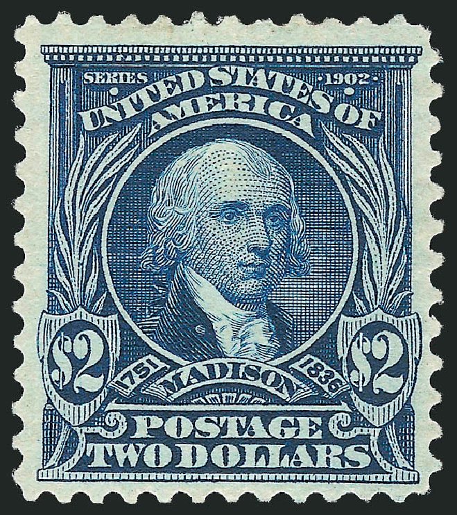 US Stamps Price Scott Catalogue 312: 1903 US$2.00 Madison. Robert Siegel Auction Galleries, Mar 2014, Sale 1067, Lot 1375