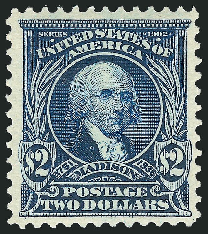 Price of US Stamps Scott Catalog # 312 - 1903 US$2.00 Madison. Robert Siegel Auction Galleries, Mar 2011, Sale 1007, Lot 2602