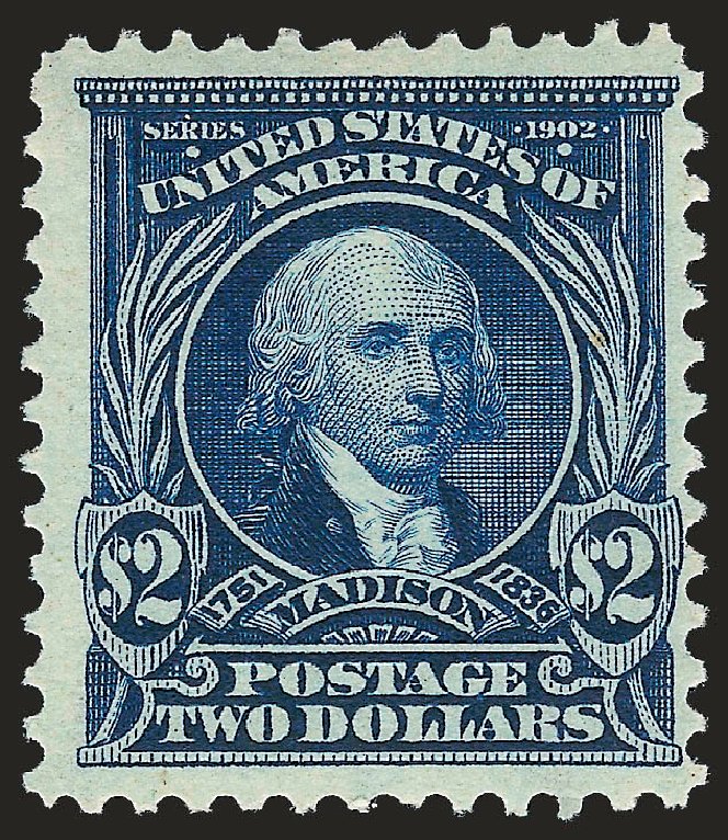 Cost of US Stamps Scott Catalogue 312: US$2.00 1903 Madison. Robert Siegel Auction Galleries, Dec 2009, Sale 982, Lot 5702