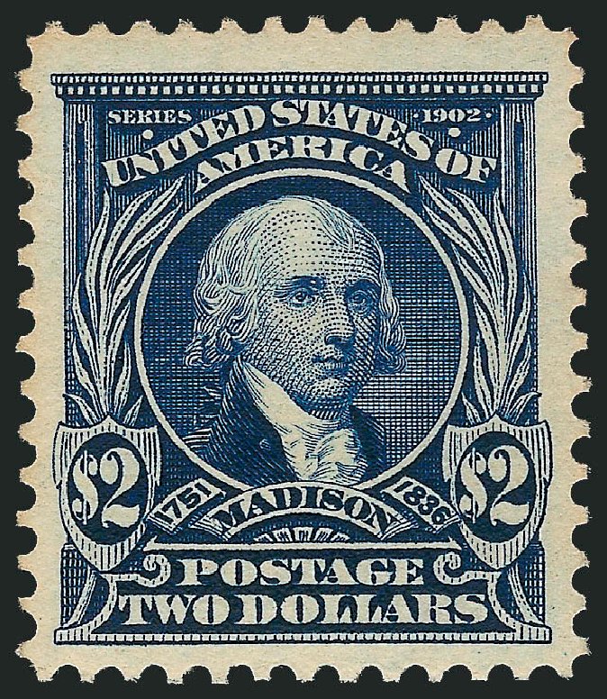 US Stamp Price Scott Catalogue 312 - US$2.00 1903 Madison. Robert Siegel Auction Galleries, Mar 2012, Sale 1019, Lot 693