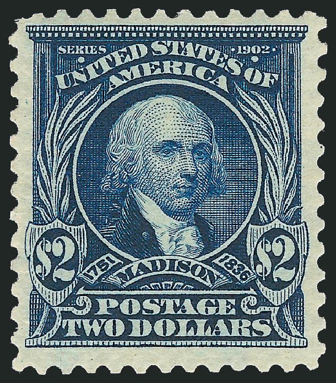 Costs of US Stamps Scott Catalogue #312 - US$2.00 1903 Madison. Robert Siegel Auction Galleries, Sep 2009, Sale 976, Lot 1883