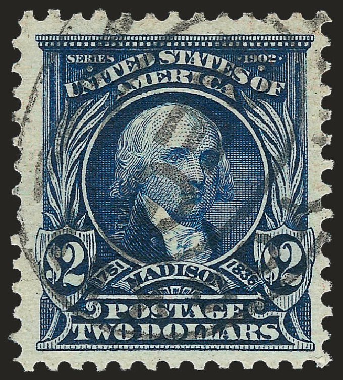 US Stamps Prices Scott Cat. # 312 - US$2.00 1903 Madison. Robert Siegel Auction Galleries, Apr 2010, Sale 984, Lot 763