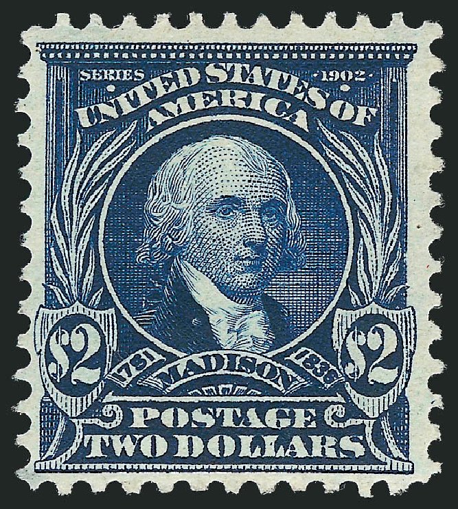 Costs of US Stamp Scott Cat. # 312: 1903 US$2.00 Madison. Robert Siegel Auction Galleries, Jun 2011, Sale 1011, Lot 676