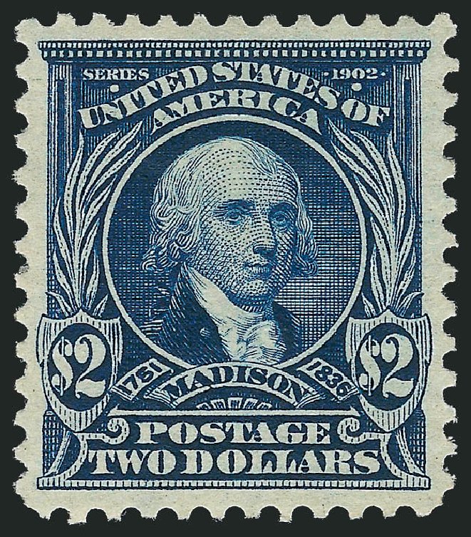 US Stamps Prices Scott Catalogue # 312 - US$2.00 1903 Madison. Robert Siegel Auction Galleries, Oct 2011, Sale 1013, Lot 346