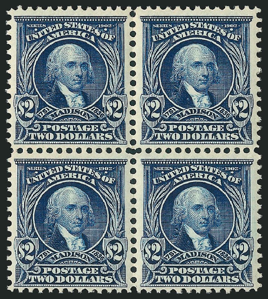 Costs of US Stamps Scott Cat. 312: 1903 US$2.00 Madison. Robert Siegel Auction Galleries, Mar 2012, Sale 1019, Lot 696