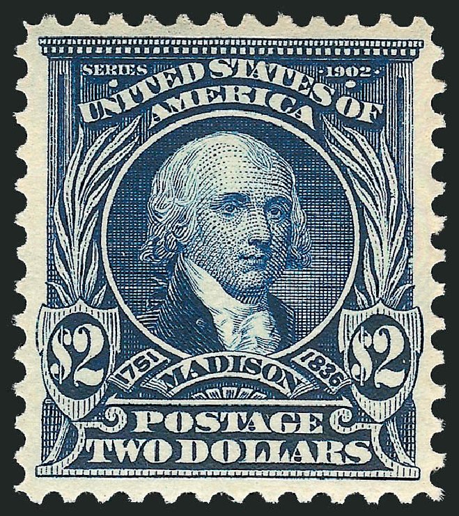 Cost of US Stamps Scott # 312 - US$2.00 1903 Madison. Robert Siegel Auction Galleries, Feb 2015, Sale 1092, Lot 1266