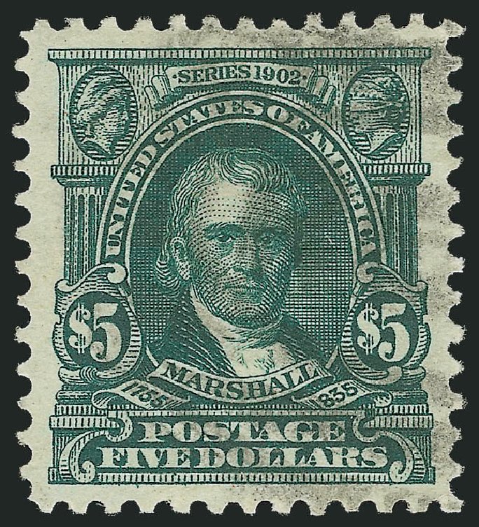 Prices of US Stamps Scott Catalog # 313 - US$5.00 1903 Marshall. Robert Siegel Auction Galleries, Apr 2010, Sale 984, Lot 773