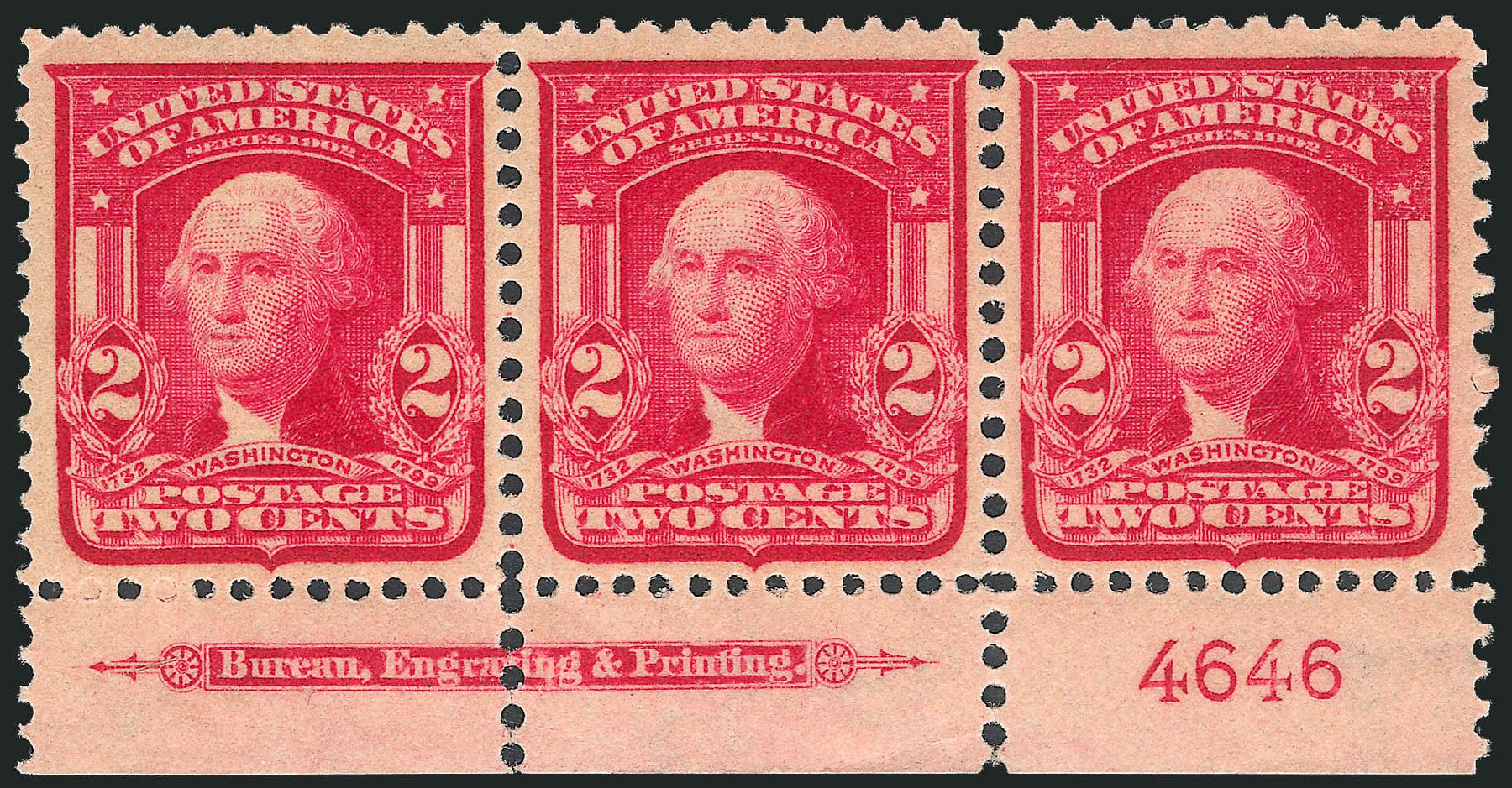 Prices of US Stamps Scott Catalog #319 - 2c 1903 Washington. Robert Siegel Auction Galleries, Jun 2011, Sale 1011, Lot 687