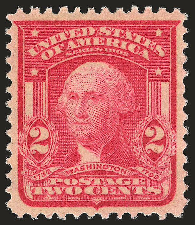 Values of US Stamp Scott 319 - 1903 2c Washington. Robert Siegel Auction Galleries, Jun 2009, Sale 975, Lot 1687