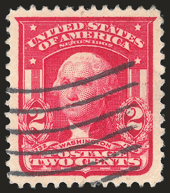 Price of US Stamp Scott #319 - 1903 2c Washington. Robert Siegel Auction Galleries, Jun 2010, Sale 992, Lot 2417