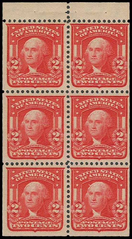 US Stamps Values Scott Cat. # 319 - 1903 2c Washington. H.R. Harmer, Jun 2013, Sale 3003, Lot 1218