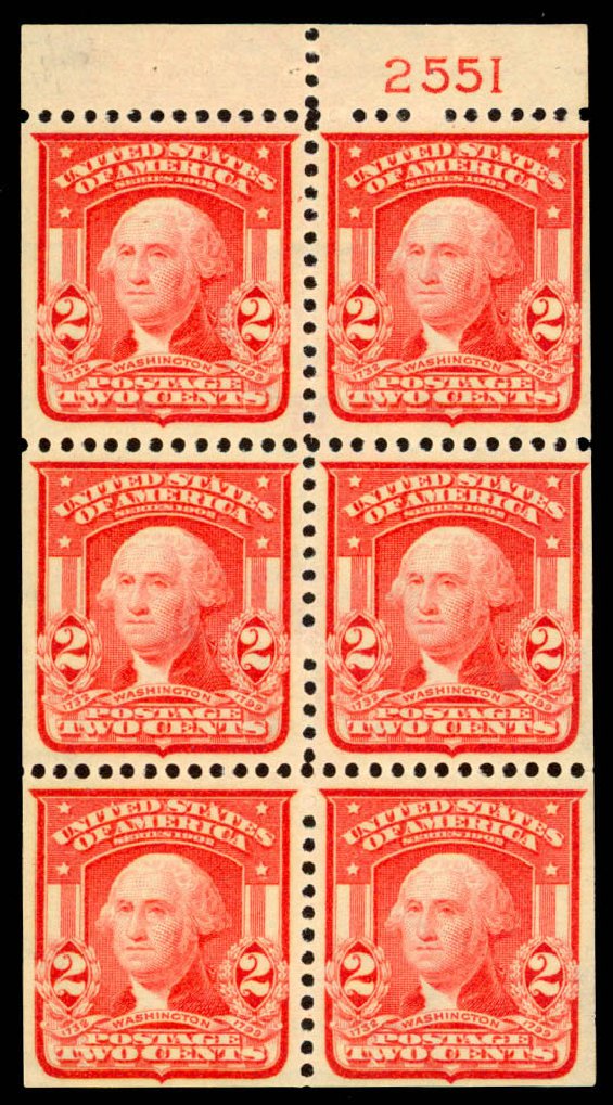 US Stamps Price Scott Catalog #319: 2c 1903 Washington. Daniel Kelleher Auctions, Jan 2015, Sale 663, Lot 1648