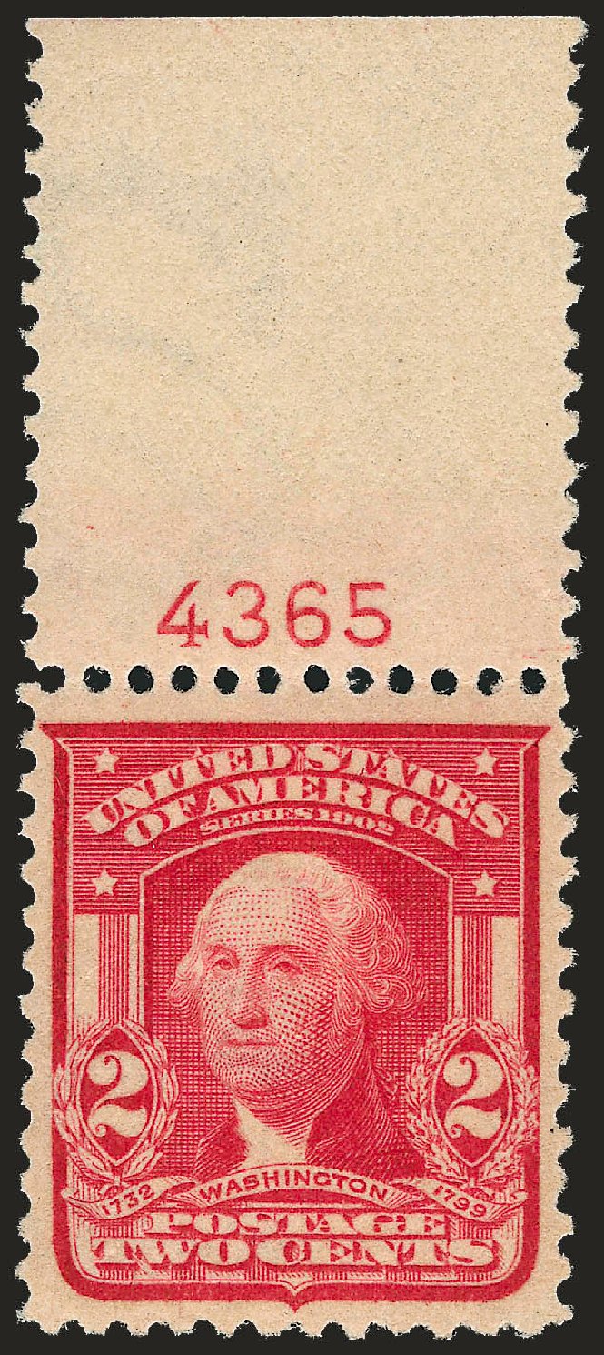 US Stamp Price Scott Cat. # 319: 2c 1903 Washington. Robert Siegel Auction Galleries, Sep 2009, Sale 968B, Lot 408