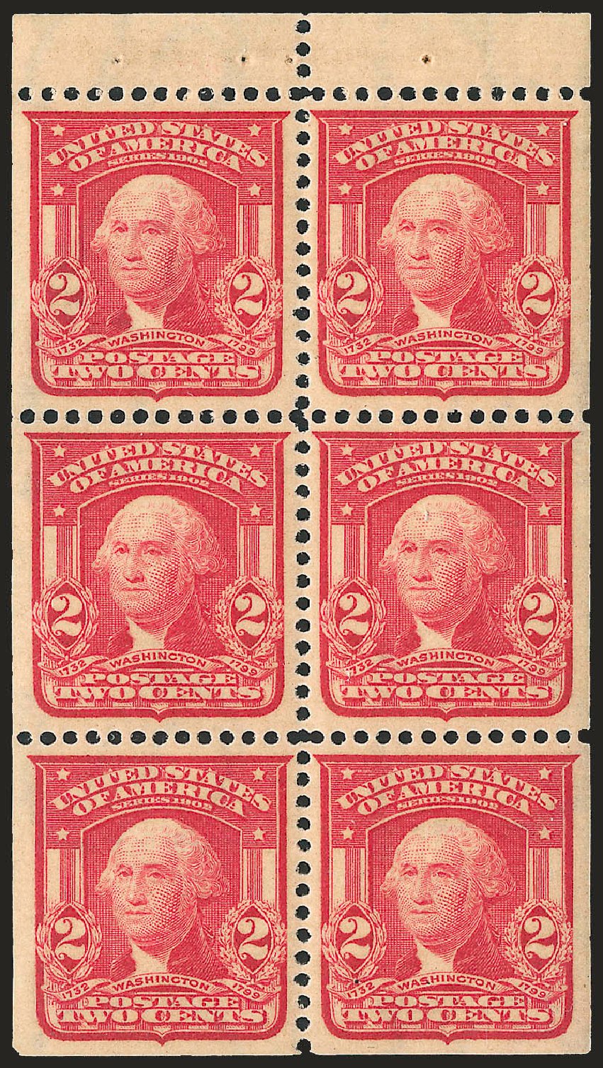 Values of US Stamp Scott Cat. # 319 - 1903 2c Washington. Robert Siegel Auction Galleries, Jun 2009, Sale 975, Lot 1688