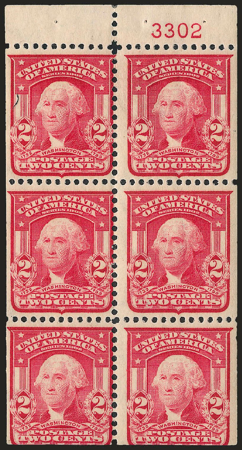 Costs of US Stamps Scott Cat. #319 - 1903 2c Washington. Robert Siegel Auction Galleries, Jun 2010, Sale 991, Lot 1108