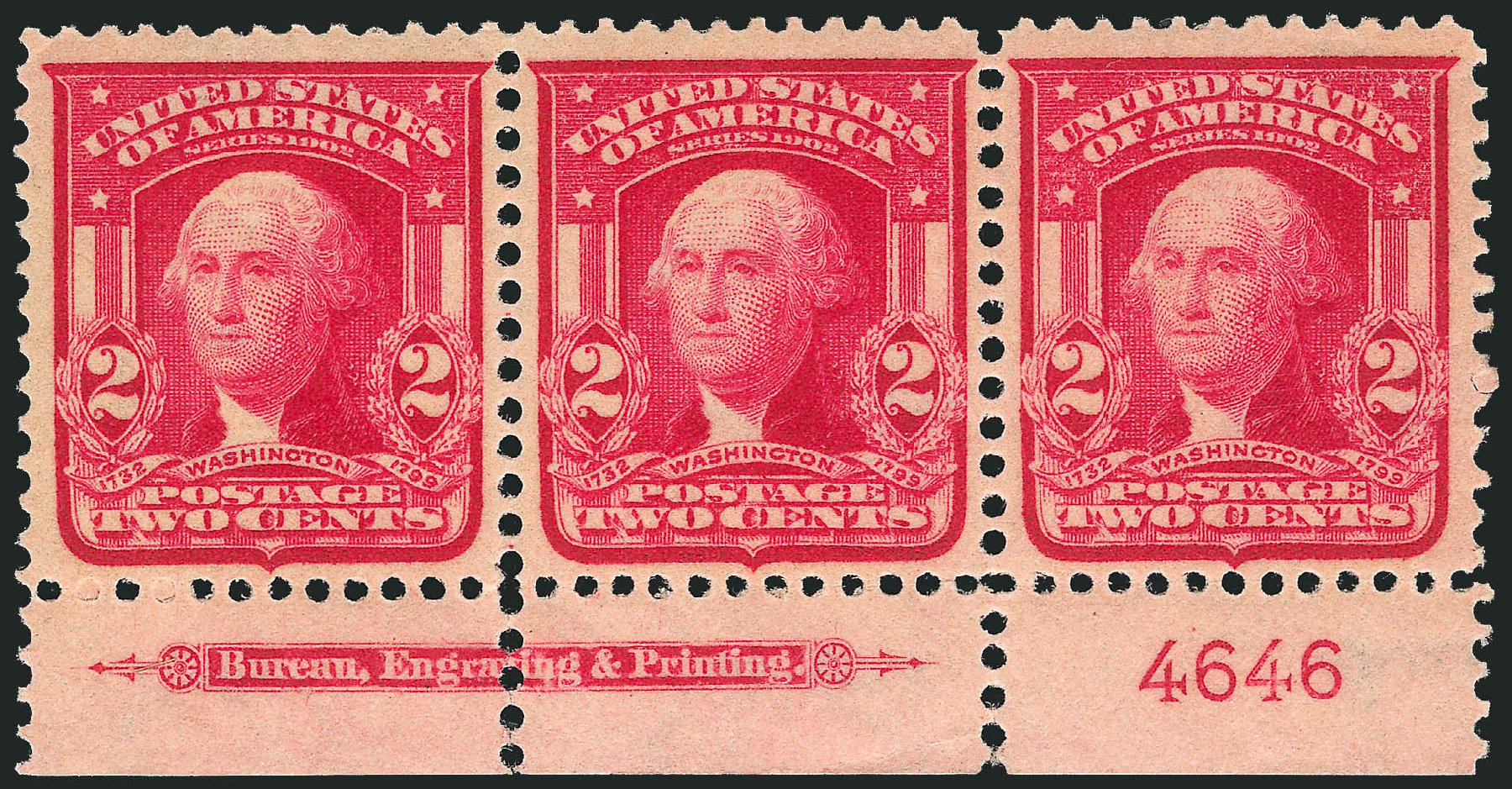 Prices of US Stamps Scott Cat. # 319: 1903 2c Washington. Robert Siegel Auction Galleries, Dec 2011, Sale 1017, Lot 759