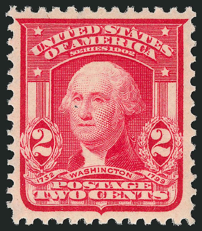 US Stamp Values Scott Cat. #319: 2c 1903 Washington. Robert Siegel Auction Galleries, Sep 2014, Sale 1078, Lot 449