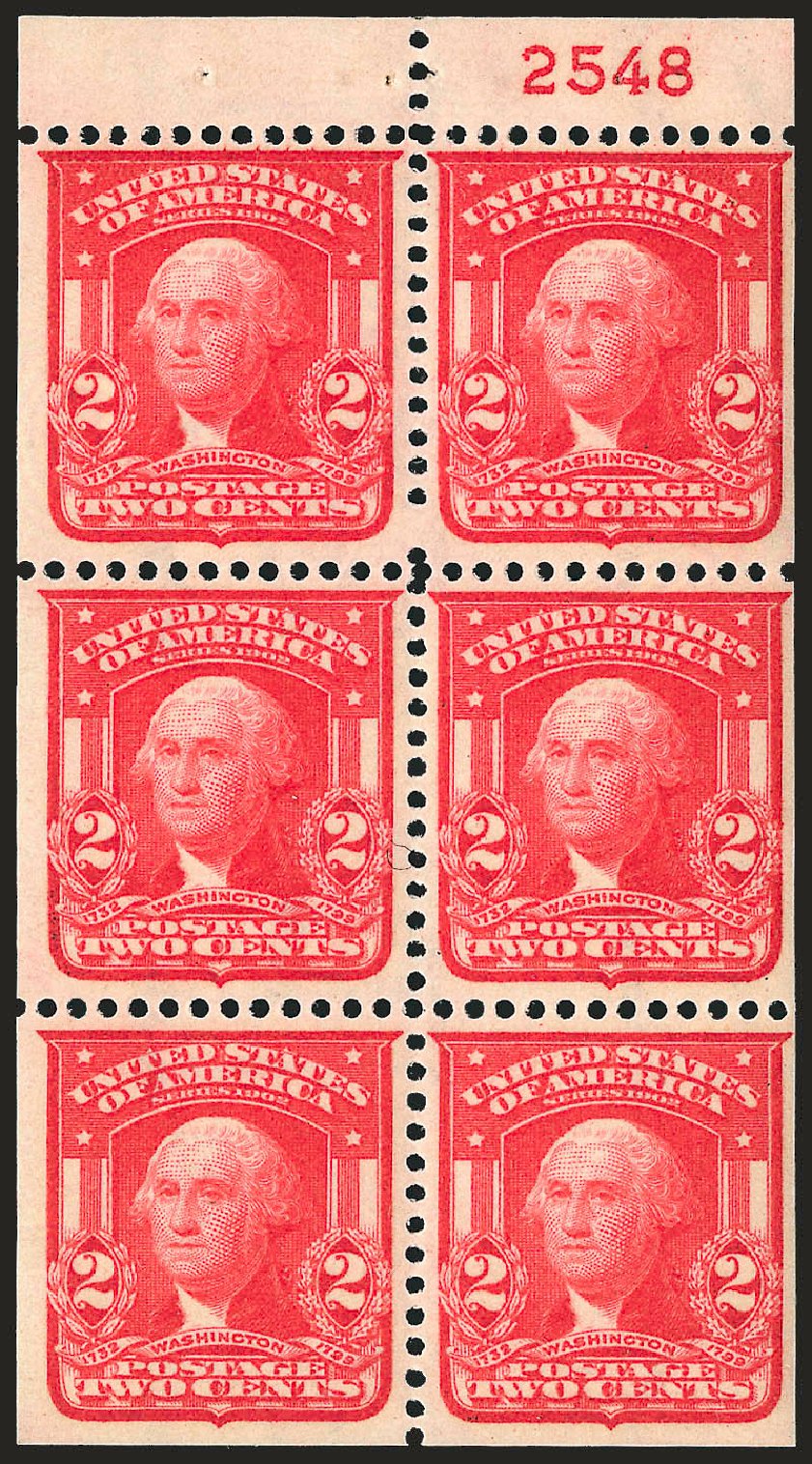 US Stamp Values Scott Cat. # 319: 1903 2c Washington. Robert Siegel Auction Galleries, Sep 2009, Sale 968B, Lot 409