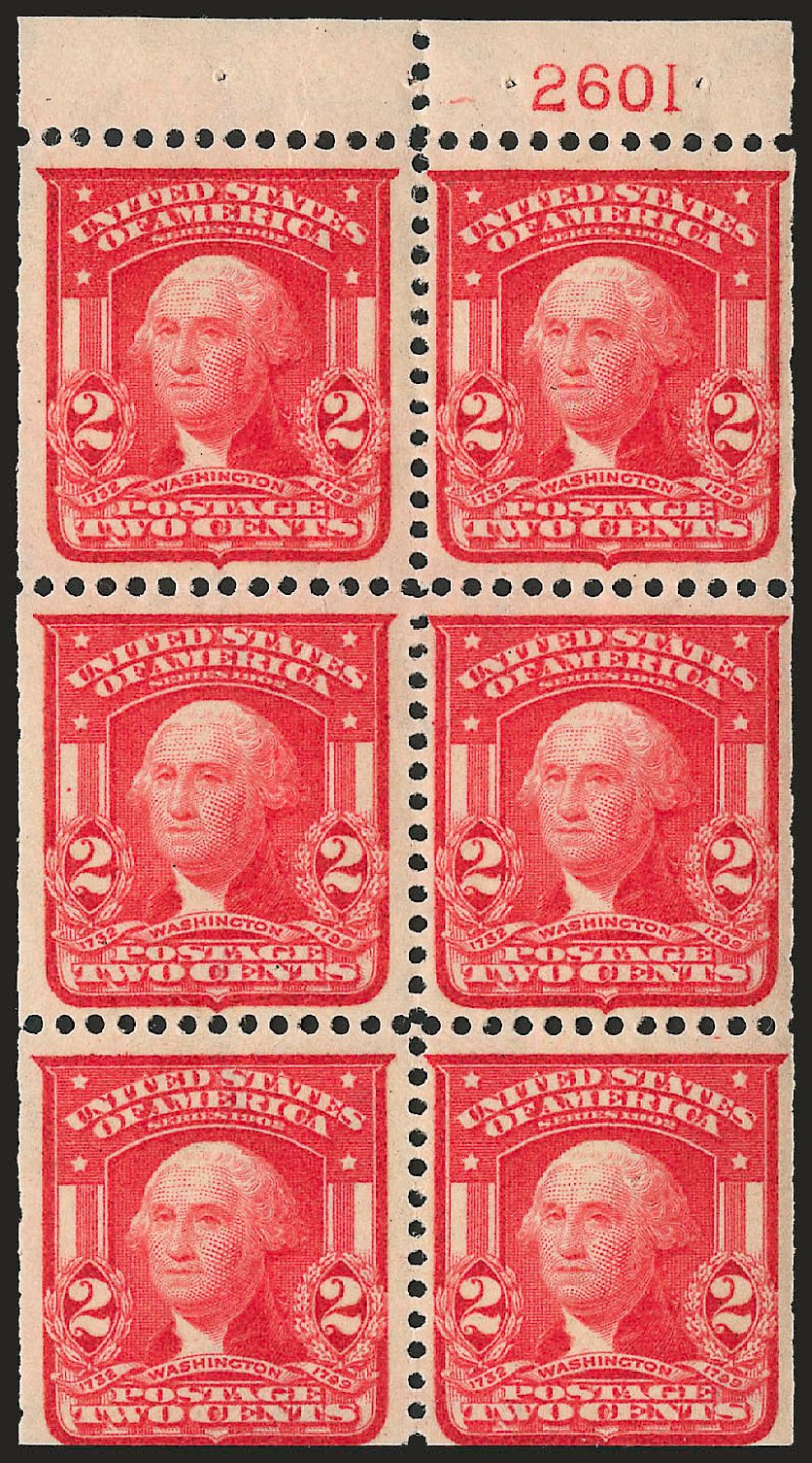 US Stamp Values Scott Catalogue # 319 - 2c 1903 Washington. Robert Siegel Auction Galleries, Jun 2010, Sale 991, Lot 1089