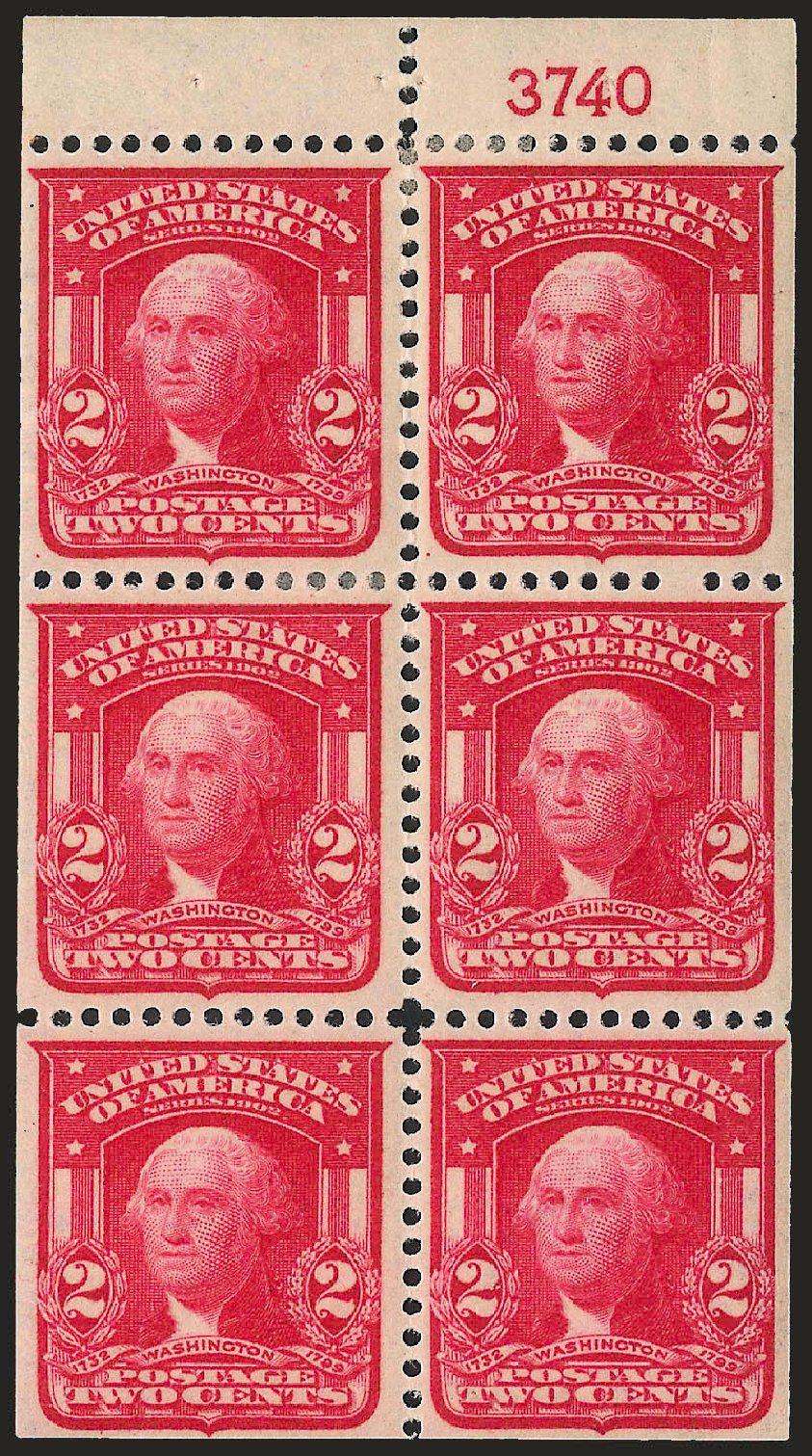 Value of US Stamps Scott Cat. #319 - 1903 2c Washington. Robert Siegel Auction Galleries, Jun 2010, Sale 991, Lot 1099