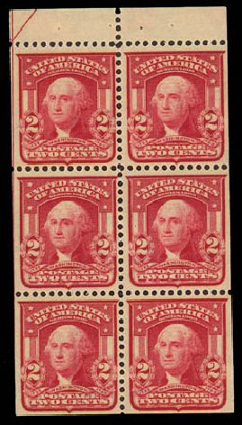 Values of US Stamps Scott Catalogue # 319: 1903 2c Washington. Daniel Kelleher Auctions, Oct 2011, Sale 626, Lot 311