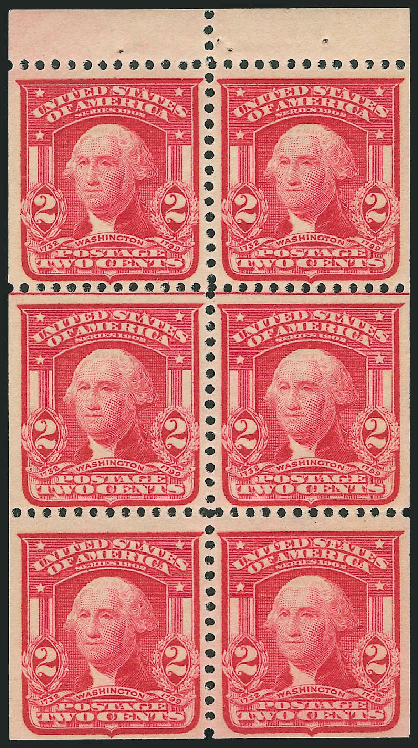US Stamps Values Scott # 319: 2c 1903 Washington. Robert Siegel Auction Galleries, Oct 2008, Sale 963, Lot 931