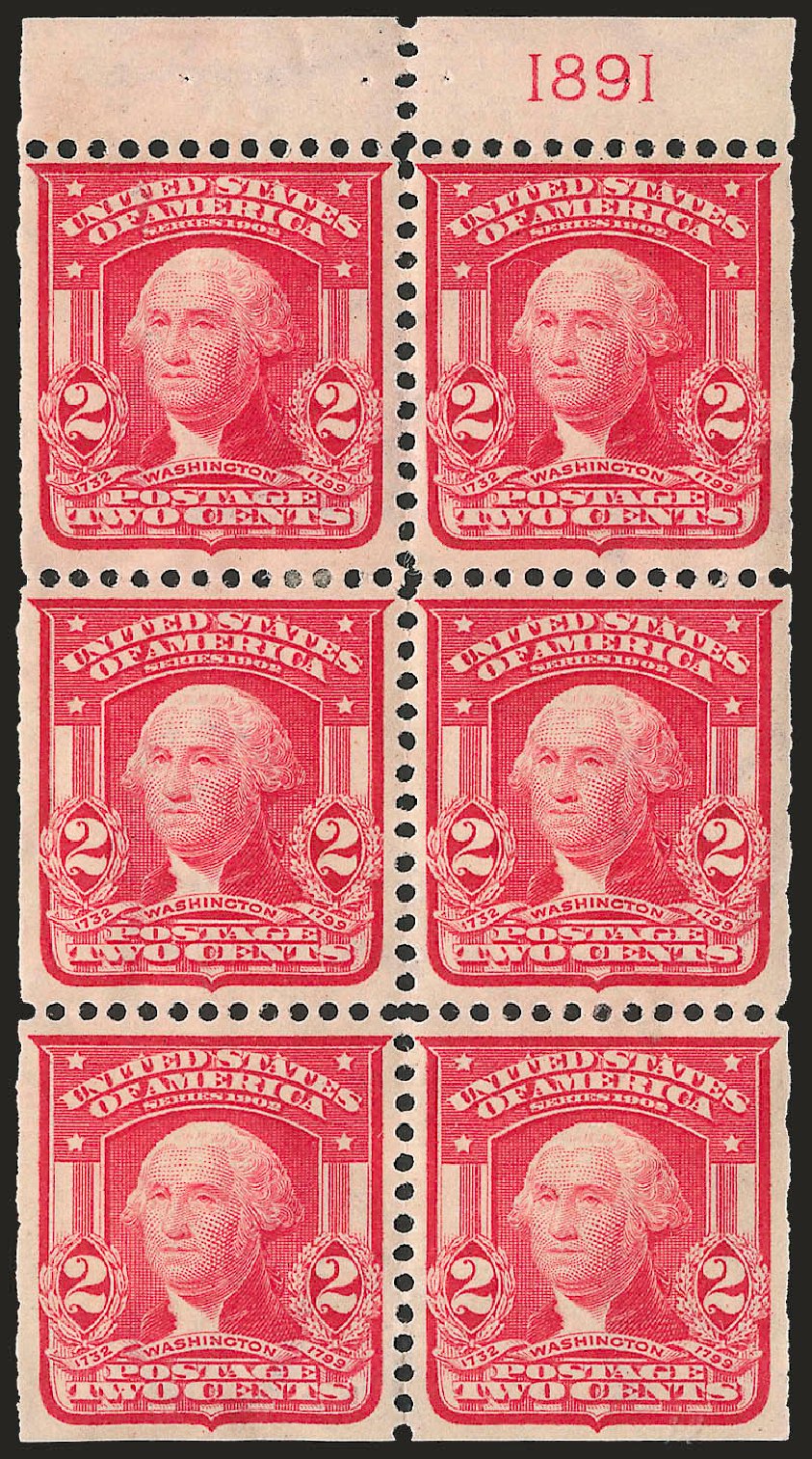 Values of US Stamps Scott Catalog #319 - 1903 2c Washington. Robert Siegel Auction Galleries, Jun 2010, Sale 991, Lot 1084