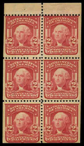 US Stamp Values Scott 319 - 1903 2c Washington. Matthew Bennett International, Sep 2010, Sale 331, Lot 825